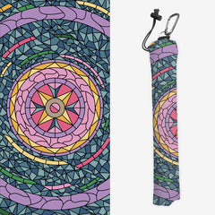 Stained Glass Circle Playmat Bag