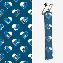 Swirly Hearts Playmat Bag