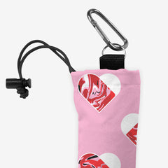 Swirly Hearts Playmat Bag