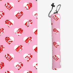 Swirly Hearts Playmat Bag