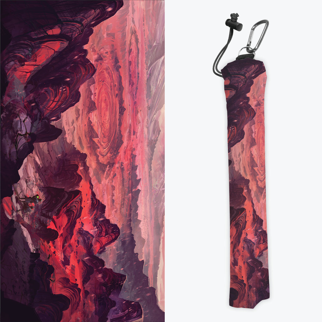 Barren Red Mountain Playmat Bag
