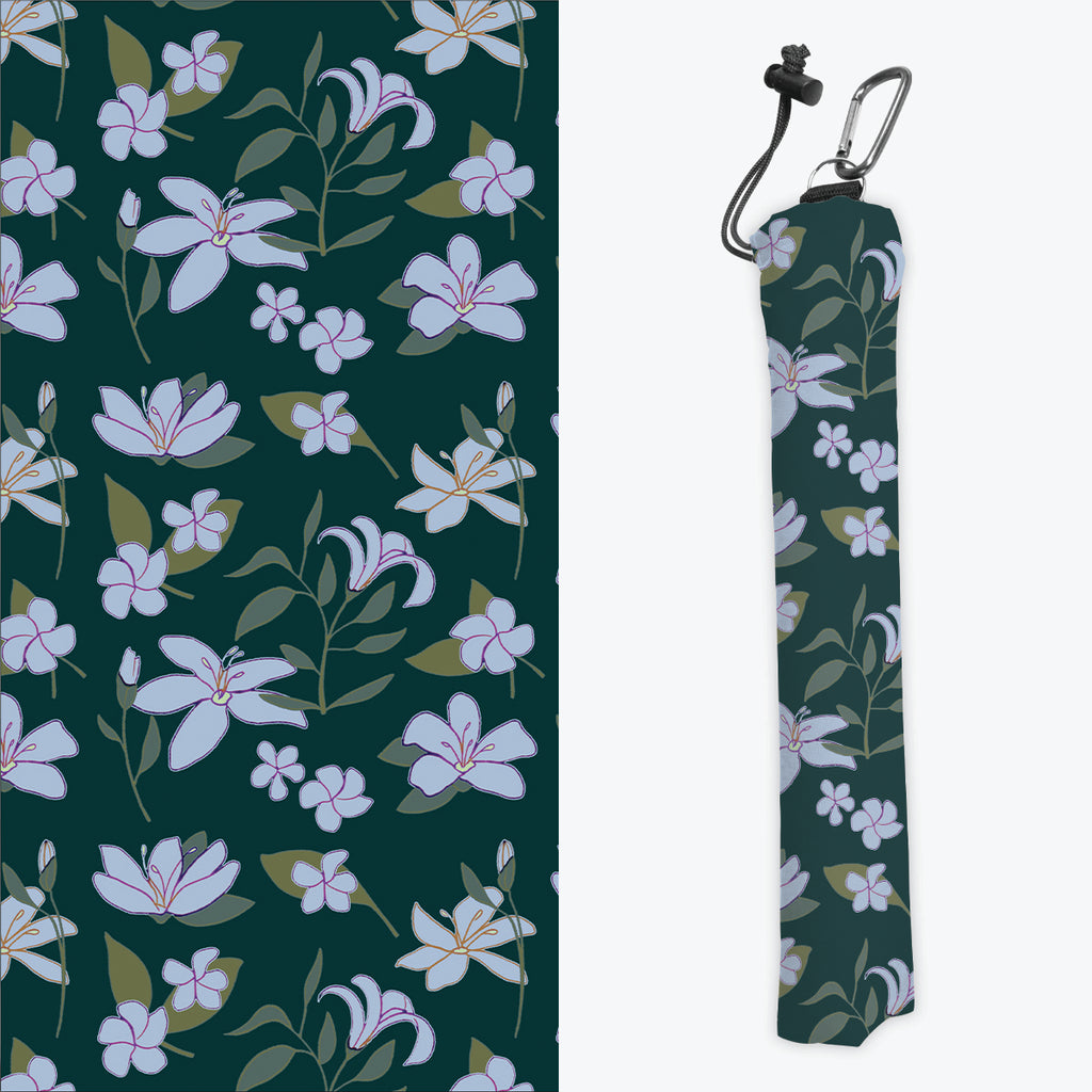 Sampaguita Lily Floral Pattern Playmat Bag
