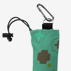 Whimsical Floral Pattern Playmat Bag