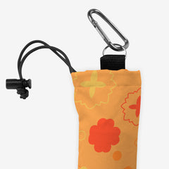 Whimsical Floral Pattern Playmat Bag