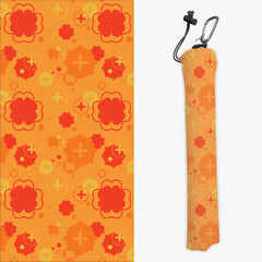 Whimsical Floral Pattern Playmat Bag