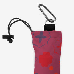 Whimsical Floral Pattern Playmat Bag