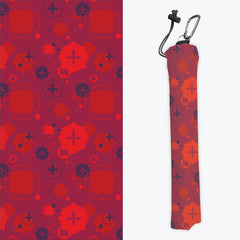 Whimsical Floral Pattern Playmat Bag