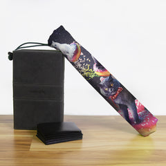 Space Cats Riding Donuts Playmat Bag