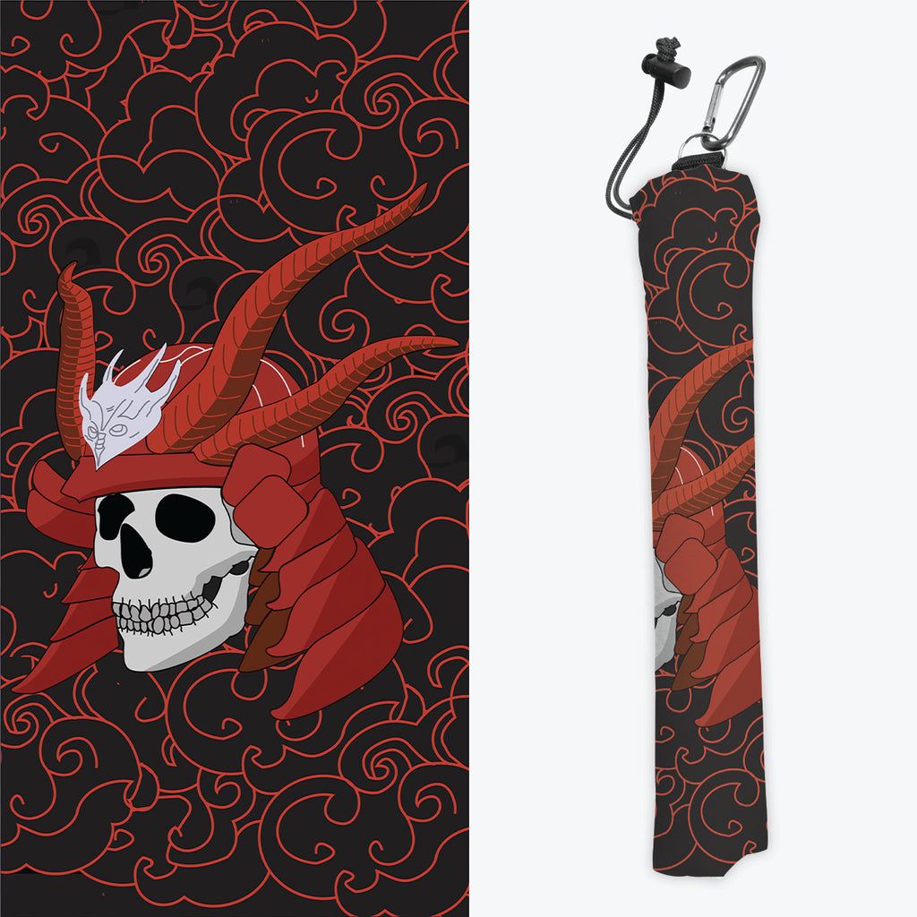 Samurai Skull Playmat Bag