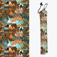 Maximalist Mountain Maze Playmat Bag