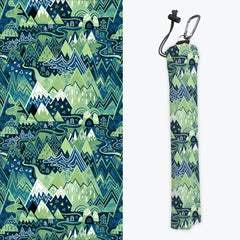 Maximalist Mountain Maze Playmat Bag