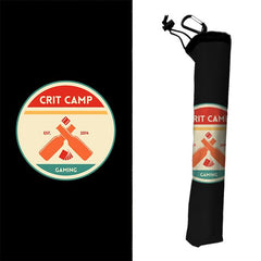 Crit Camp Black Playmat Bag