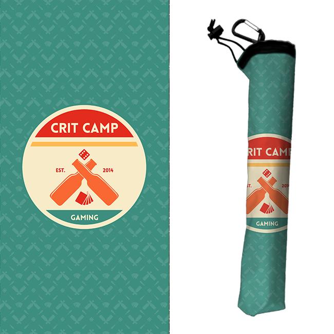 Crit Camp Green Playmat Bag
