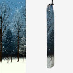 Forest In The Snow Playmat Bag