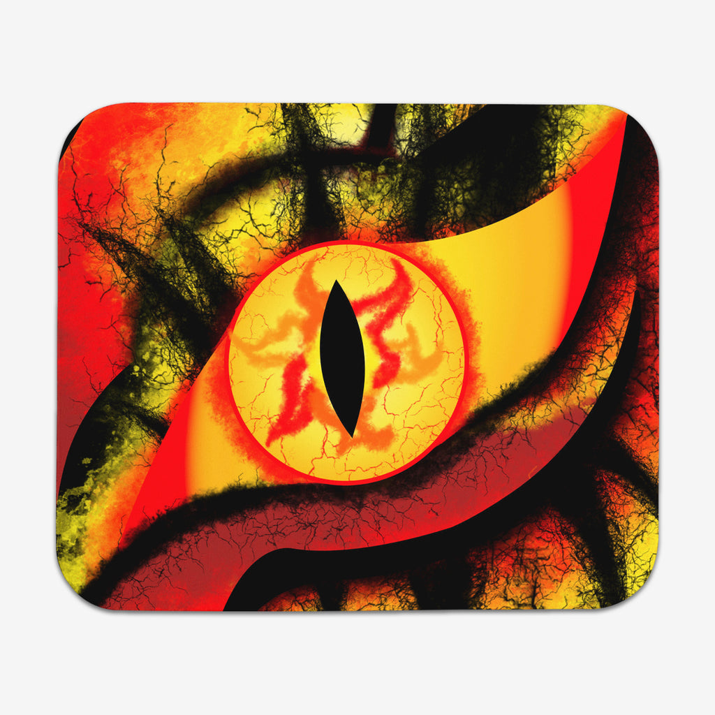 Fire Eye Mousepad - Astral Cardenas - Mockup