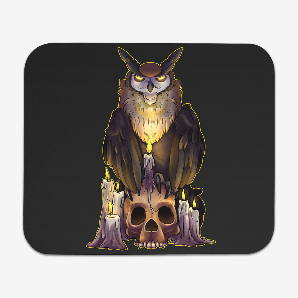 Skull Owl Mousepad - Avaltor - Mockup
