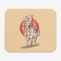 Sketched Pup Mousepad - Baerthe - Mockup