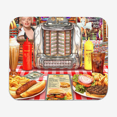 Dinner With Marilyn Mousepad