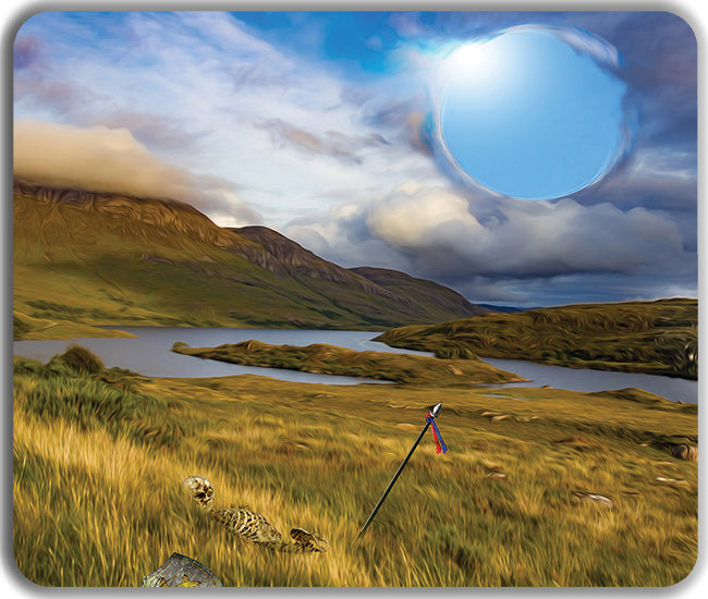 Battlefield Plains Mousepad - Carbon Beaver - Mockup