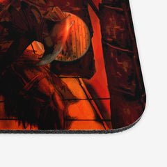 Demon Of Fire Mousepad - Carbon Beaver - Corner 
