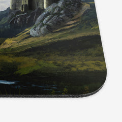 Medieval Castle Mousepad - Carbon Beaver - Corner 