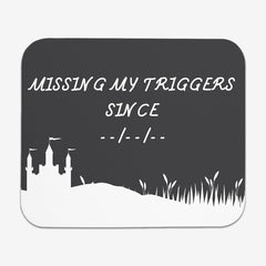 Missing My Triggers Mousepad - Carbon Beaver - Mockup