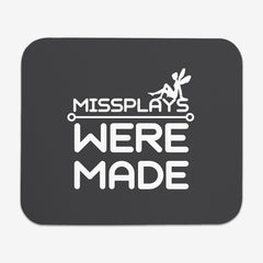Missplays Were Made Mousepad - Carbon Beaver - Mockup