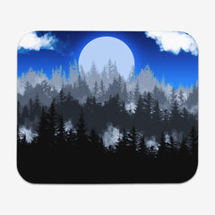 Misty Forest Mousepad - Carbon Beaver - Mockup