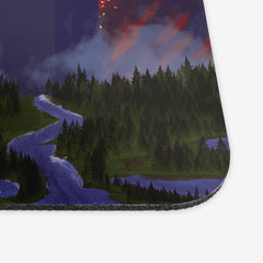Mysterious Structure Mousepad - Carbon Beaver - Corner