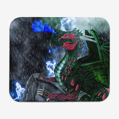 Rain Dragon Mousepad - Carbon Beaver - Mockup