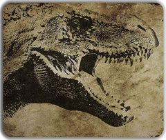 T-Rex Sketch Mousepad - Carbon Beaver - Mockup