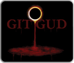 You Better Git Gud Mousepad - Carbon Beaver - Mockup.