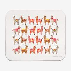 Alpacas Mousepad - CatCoq - Mockup