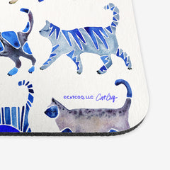 Cat Collection Pattern Mousepad - CatCoq - Corner 