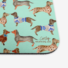 Dachshunds Mousepad - CatCoq - Corner 