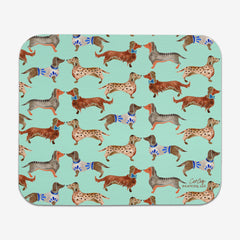 Dachshunds Mousepad - CatCoq - Mockup