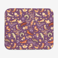 Autumn Geckos Mousepad - Colordrilos - Mockup - Purple\