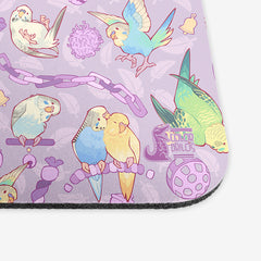 Budgie Bunch Mousepad - Colordrilos - Corner - Froyo