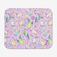 Budgie Bunch Mousepad - Colordrilos - Mockup - Froyo