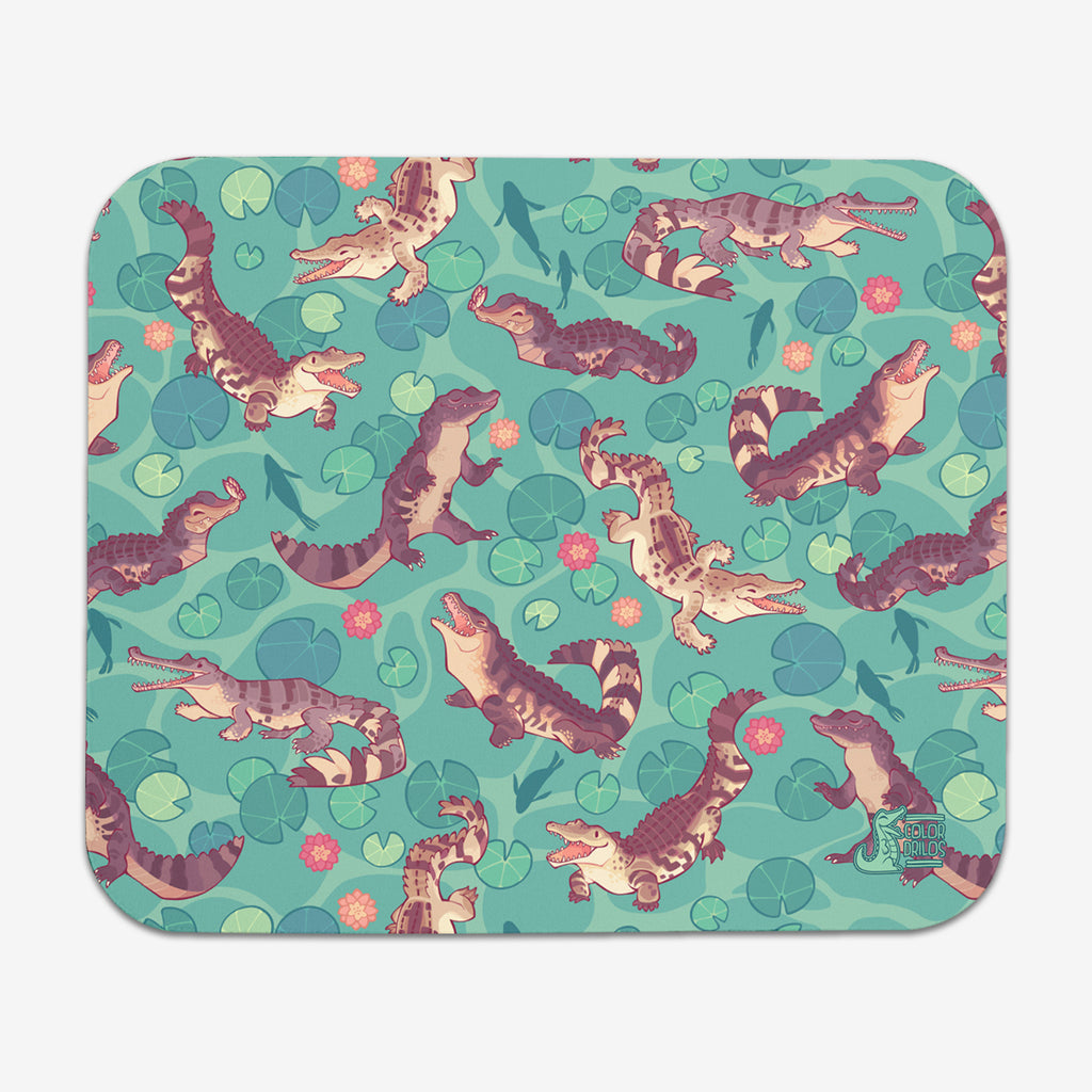 Crocos In Water Mousepad