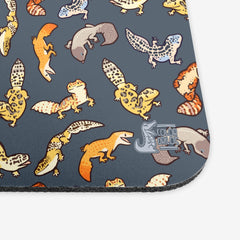 Geckos Mousepad - Colordrilos - Corner - Gray