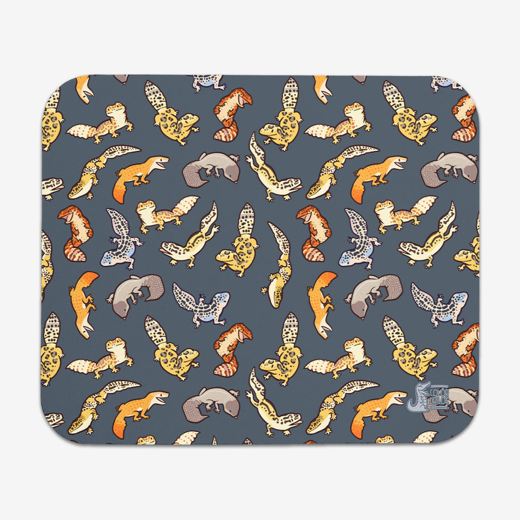 Geckos Mousepad - Colordrilos - Mockup - Gray