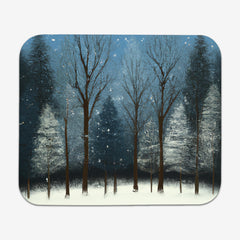 Forest In The Snow Mousepad