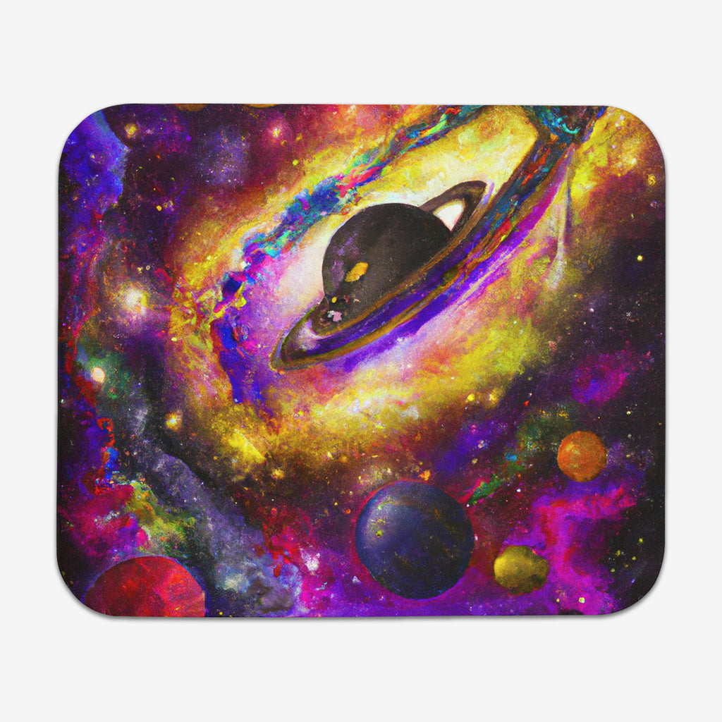Painted Solar System Mousepad
