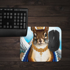 The Squirrel King Mousepad - DALL-E By Open AI - Lifestyle