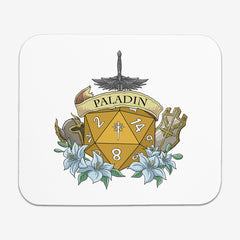 Paladin D20 Mousepad - Danielle Mahaffey - Mockup