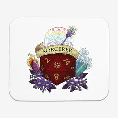 Sorcerer D20 Mousepad - Danielle Mahaffey - Mockup