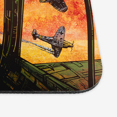 The Dog Fight Mousepad