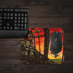 The Dog Fight Mousepad