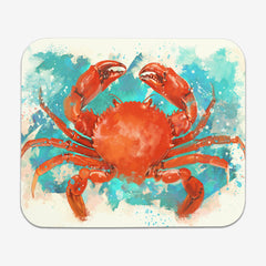 Red Crab Mousepad - Fleeting Ember - Mockup